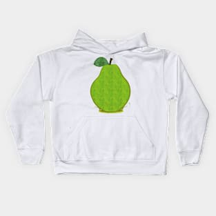 Avocado Watercolor Kids Hoodie